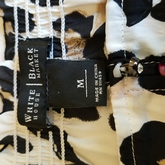 White House Black Market Off-The-Shoulder Blouse - Picture 7 of 8